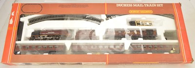 Lot 566 - Hornby  00 gauge Mail Train set  with other Locomotives and a coach  (4)