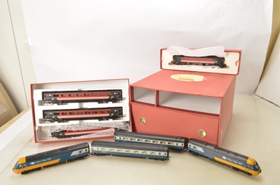 Lot 573 - Hornby 00 Gauge Vigin Class 47 Boxed Train Set and unboxed Intercity 125 4-Car set (5)