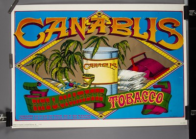 Lot 429 - Rick Griffin / Canablis Poster