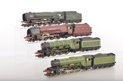 Lot 586 - Hornby 00 gauge steam locomotive wagons and tenders (4)