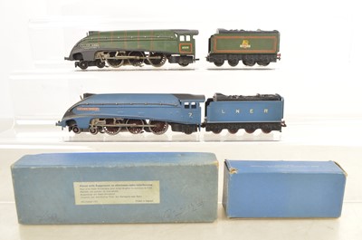 Lot 619 - Hornby-Dublo 3-rail 00 gauge A4 class Locomotive and tenders (2)