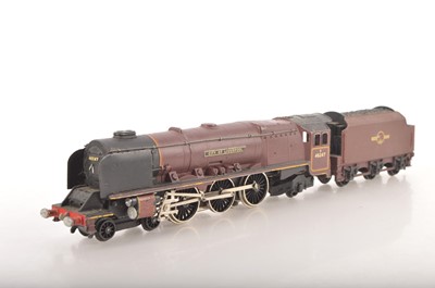 Lot 641 - Hornby-Dublo 00 Gauge 3-Rail late issue BR maroon 46247 'City of Liverpool'