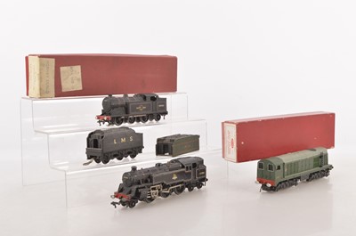 Lot 650 - Hornby-Dublo 00 Gauge 2 and 3 Rail Locomotives and Tenders (6)