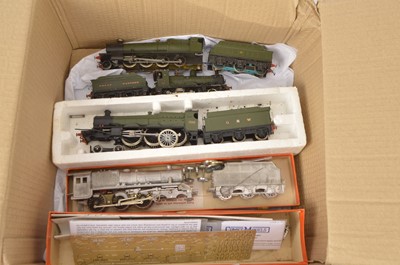 Lot 687 - Brass / Metal Steam Locomotives 00 gauge built from kits (4)