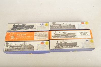 Lot 697 - Unmade and Part-made Finescale 00 Gauge Pre-grouping Steam Locomotive Body Kits by Nu-cast and DJH (6)