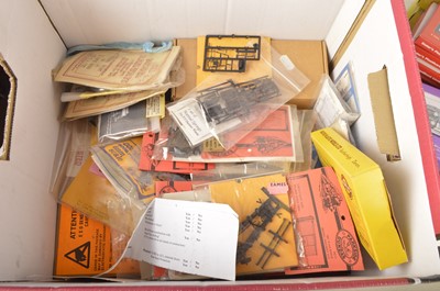 Lot 707 - A Large Selection of 4mm Scale Unmade and part-made Wagon Kits (qty)