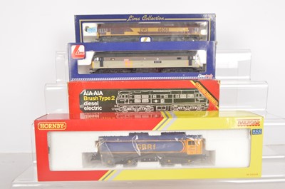 Lot 714 - Hornby and Lima Diesel Locomotives in original boxes (4)