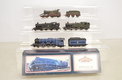 Lot 733 - Bachmann Hornby Airfix Tri-ang 00 gauge Steam Locomotives (5)