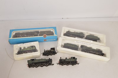 Lot 737 - Airfix Mainline Bachmann Hornby 00 gauge Steam locomotives  (7)