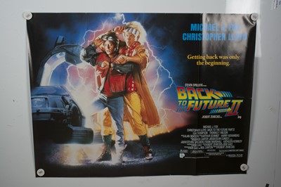 Lot 445 - Back To The Future II (1989) UK Quad Posters
