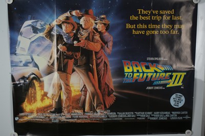 Lot 446 - Back To The Future III (1990) UK Quad Posters