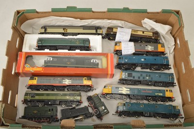 Lot 799 - Hornby Tri-ang Mainline Lima 00 gauge Diesel Locomotives (14)