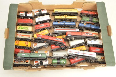 Lot 825 - Hornby Tri-ang Lima and other 00 gauge Fuel Oil Private Owner Tankers  (36)