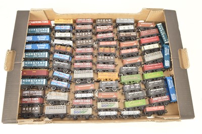 Lot 831 - Lima Hornby Tri-ang and other  00 gauge lime and open wagons (72)