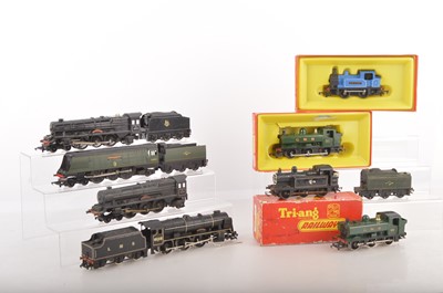 Lot 874 - Tri-ang Hornby Mainline 00 gauge Steam Locomotives (8)