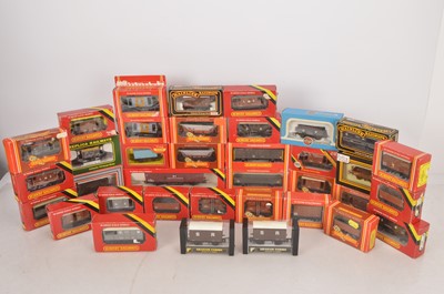 Lot 879 - Hornby Mainline Airfix and other 00 gauge  wagons all in original boxes  (36)