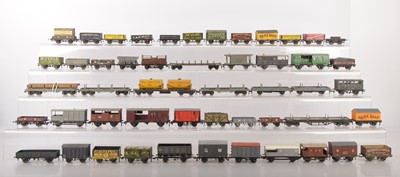 Lot 889 - Large collection of ready made and kitbuilt 00 Gauge Passenger and Goods Rolling Stock by Ratio  Peco Graham Farish Tri-ang Hornby -Dublo and other makers (90+)