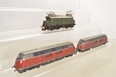 Lot 912 - Marklin H0 gauge Diesel and Electric Locomotives (3)