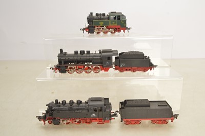 Lot 919 - Fleischmann H0 gauge Steam locomotives (4)