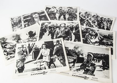 Lot 465 - The Longest Day (1962) Lobby Cards / Front of house Stills