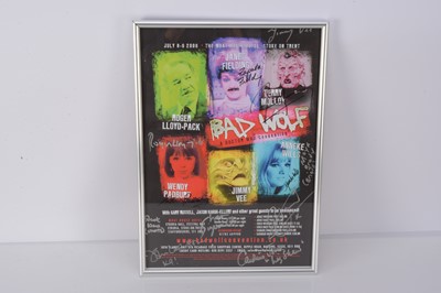 Lot 466 - Doctor Who Poster / Signatures