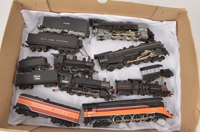 Lot 981 - Bachmann Lionel and other US outline H0 gauge Steam locomotives (7)