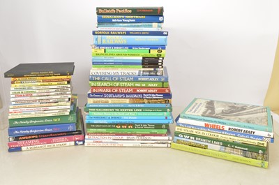 Lot 1007 - Selection of Hard and Soft back Railway and modelling books (65)