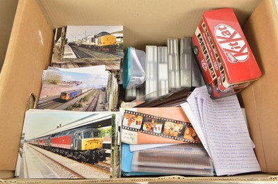 Lot 1009 - Very large collection of Modern BR Rail traction slides negatives and prints Sold with Copywright (large qty)