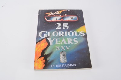 Lot 474 - Doctor Who Book / Signatures
