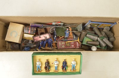 Lot 1047 - Platform Figures and Accessories for Hornby 0 Gauge (qty)