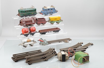 Lot 1057 - French Hornby 0 Gauge Locomotives and Rolling stock (Qty)