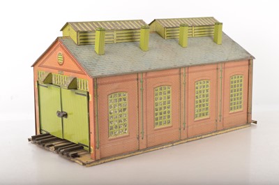 Lot 1061 - Hornby 0 Gauge No.2 Engine Shed