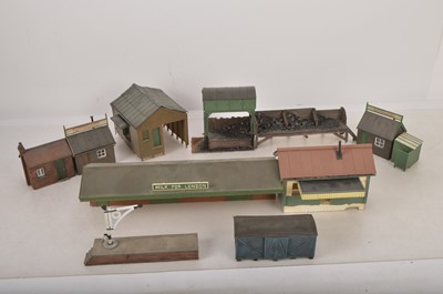 Lot 1081 - O Gauge scratchbuilt Railway Goods Yard Buildings (11)