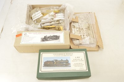 Lot 1090 - Parts of Various Finescale 0 gauge LMS Fowler-era Locomotive Kits (4)