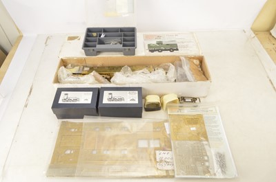 Lot 1096 - Parts of Various Finescale 0 gauge BR diesel-era Locomotive Kits (qty)