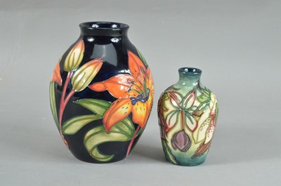 Lot 15 - Two modern Moorcroft pottery vases