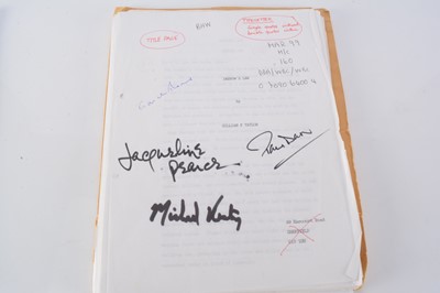 Lot 481 - Blake's 7 Related Scripts / Signatures