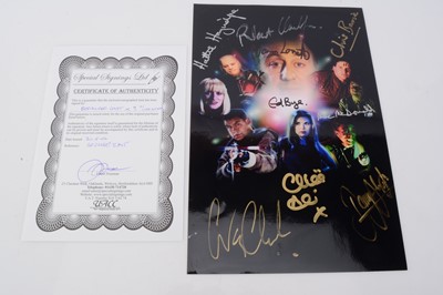 Lot 482 - Red Dwarf Photo / Signatures