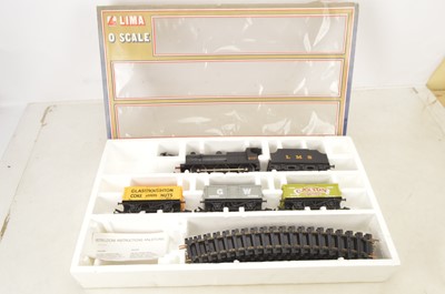 Lot 1125 - A Lima 0 Gauge 2-rail LMS 4F Goods Train Set