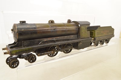 Lot 1133 - A Bowman 0 Gauge live steam 'No 234' Locomotive and Tender (2)