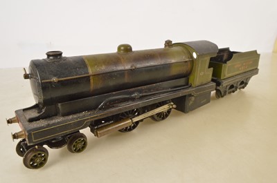 Lot 1134 - A Bowman 0 Gauge live steam 'No 234' Locomotive and Tender (2)