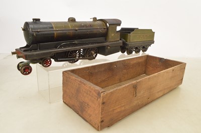 Lot 1135 - A Bowman 0 Gauge live steam 'No 234' Locomotive and Tender (2)