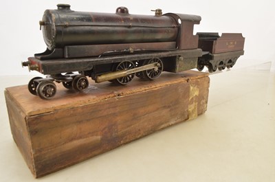 Lot 1136 - A Bowman 0 Gauge live steam 'No 234' Locomotive and Tender (2)