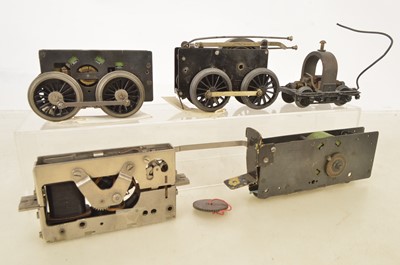 Lot 1143 - Clockwork and Electric 0 gauge Mechanisms by Bassett-Lowke and others