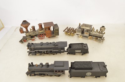 Lot 1146 - Rivarossi 0 Gauge 2-rail electric American Locomotives and larger decorative models (qty)