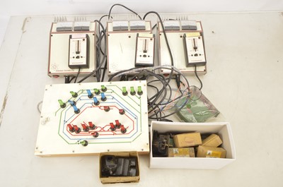 Lot 1149 - Three Helmsman model MMI/SRCM Control Units and other items