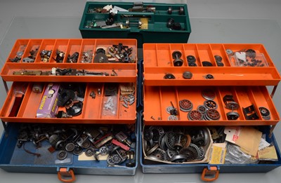 Lot 1169 - Hornby /Bassett lowke and other commercial manufacturers parts, Transformers, etc (Qty)