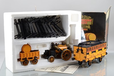 Lot 1204 - Hornby Railway 3.5 inch Gauge Locomotive and coach, (2)