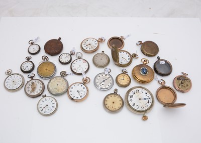 Lot 53 - A group of damaged pocket watches