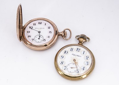 Lot 71 - Two gold plated pocket watches